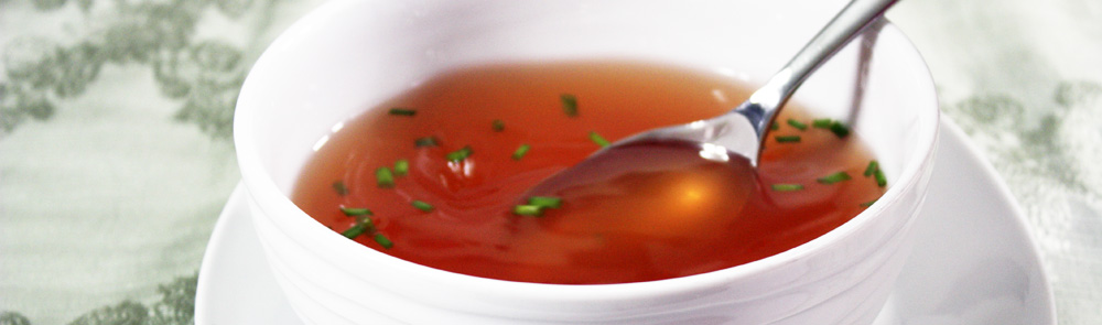 The Daring Cook's Challenge: Tomato Consomme